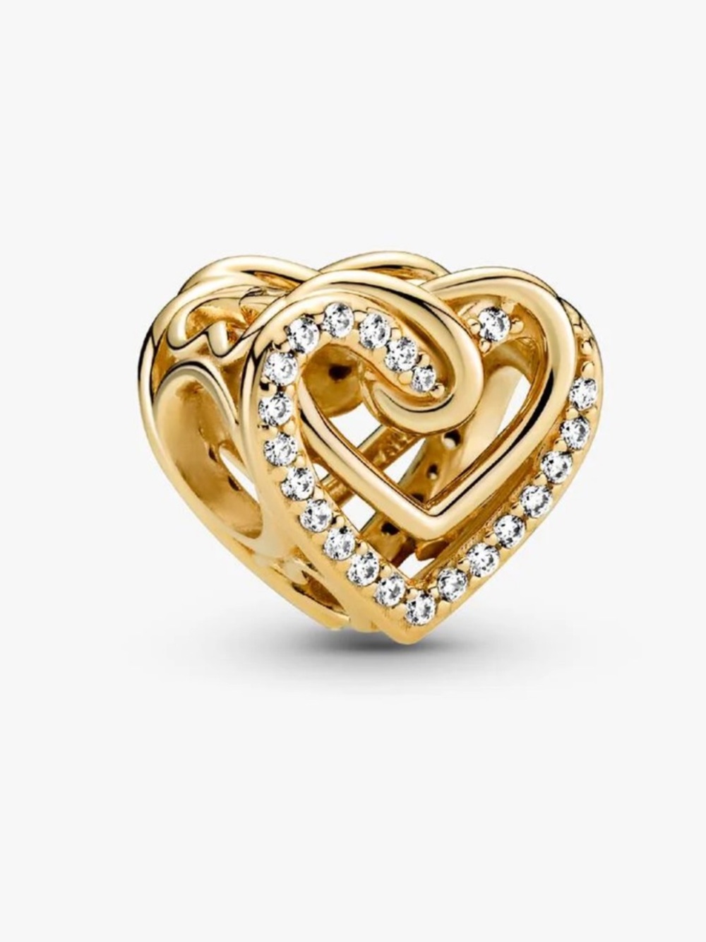 Pandora Gold Heart Charm